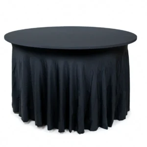 Stretchrok klaptafel 122 / zwart